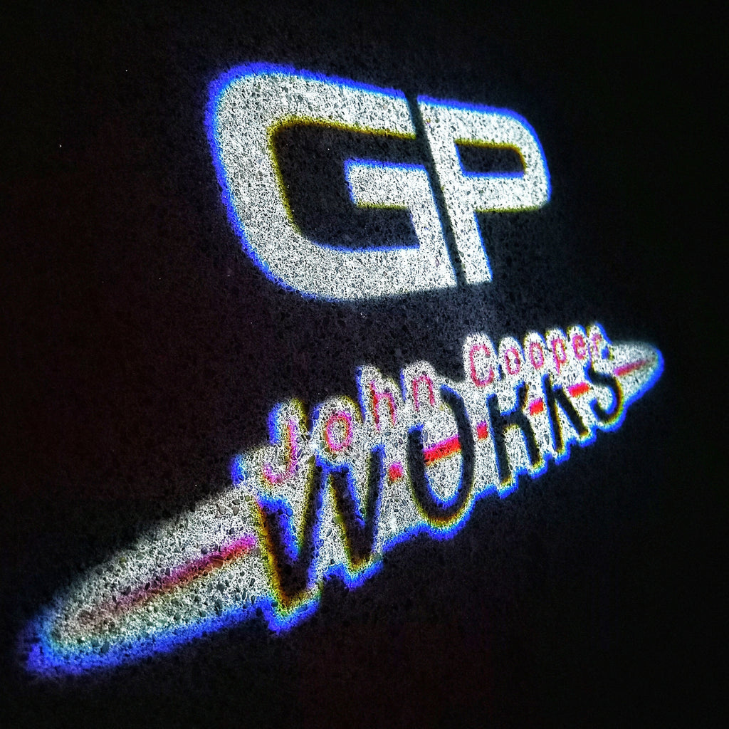 MINI GP LOGO PROJECROTR LIGHTS Nr.159 (quantità 1 = 2 Logo Film / 2 luci porta)