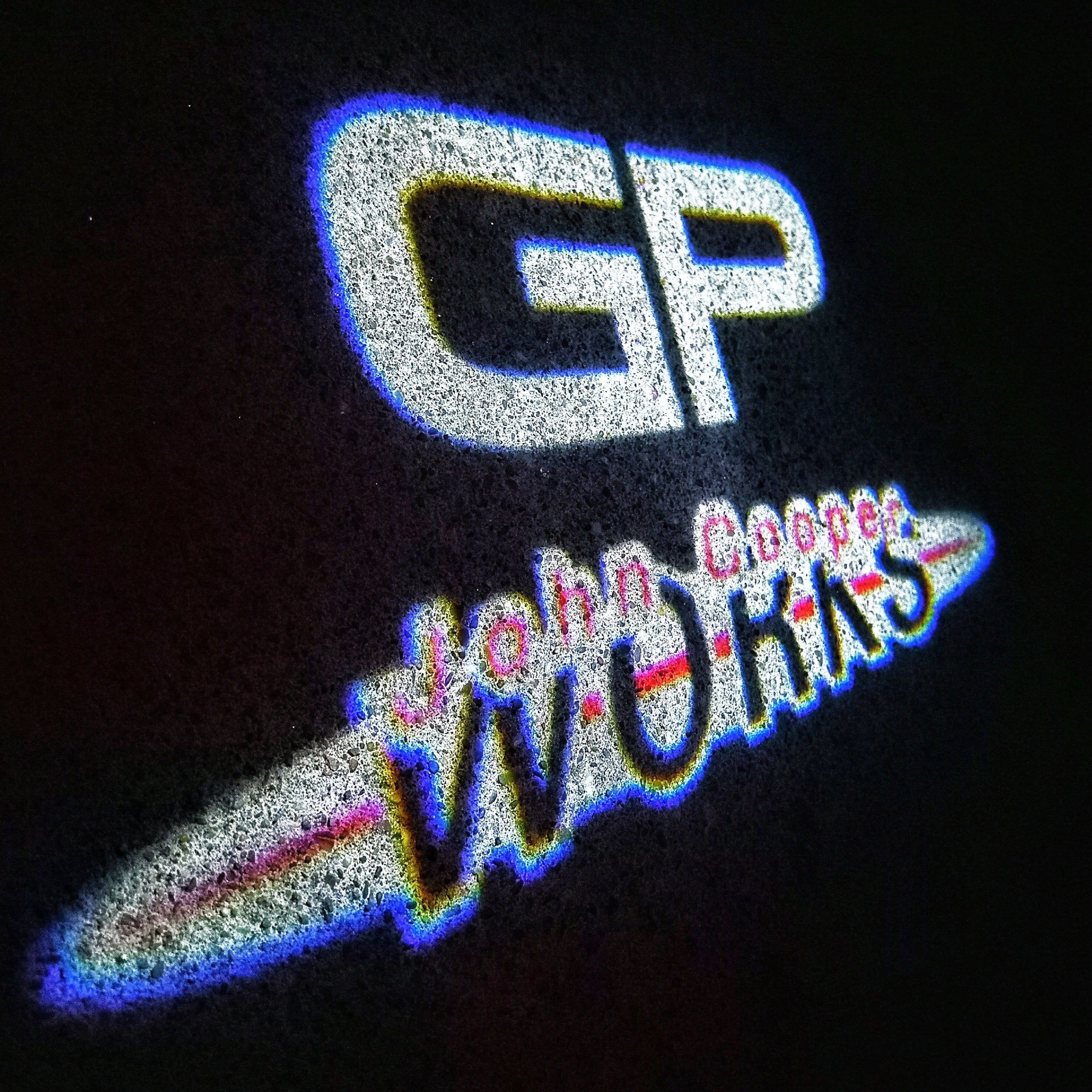 MINI GP LOGO PROJECROTR LIGHTS Nr.159 (quantità 1 = 2 Logo Film / 2 luci porta)