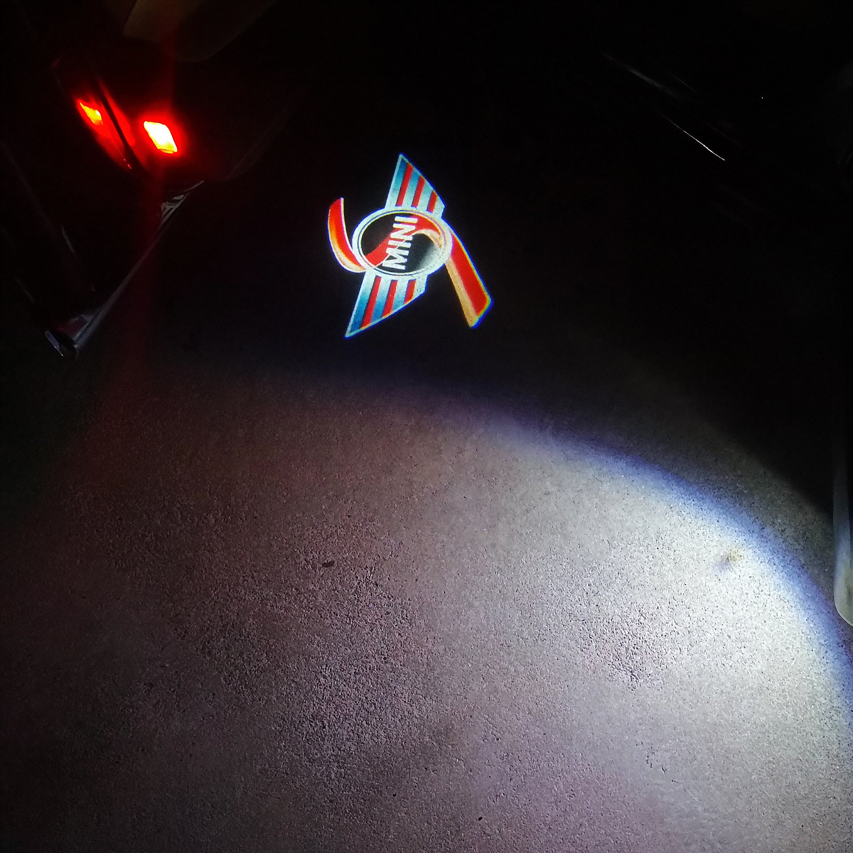 MINI S LOGO PROJECROTR LIGHTS Nr.53 (Menge 1 = 2 Logo Film / 2 Türlichter)