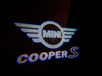 Mini Cooper s logotipos item 134 LAMP (quantity 1 = 2 logotipos Film / 2 door lamps)