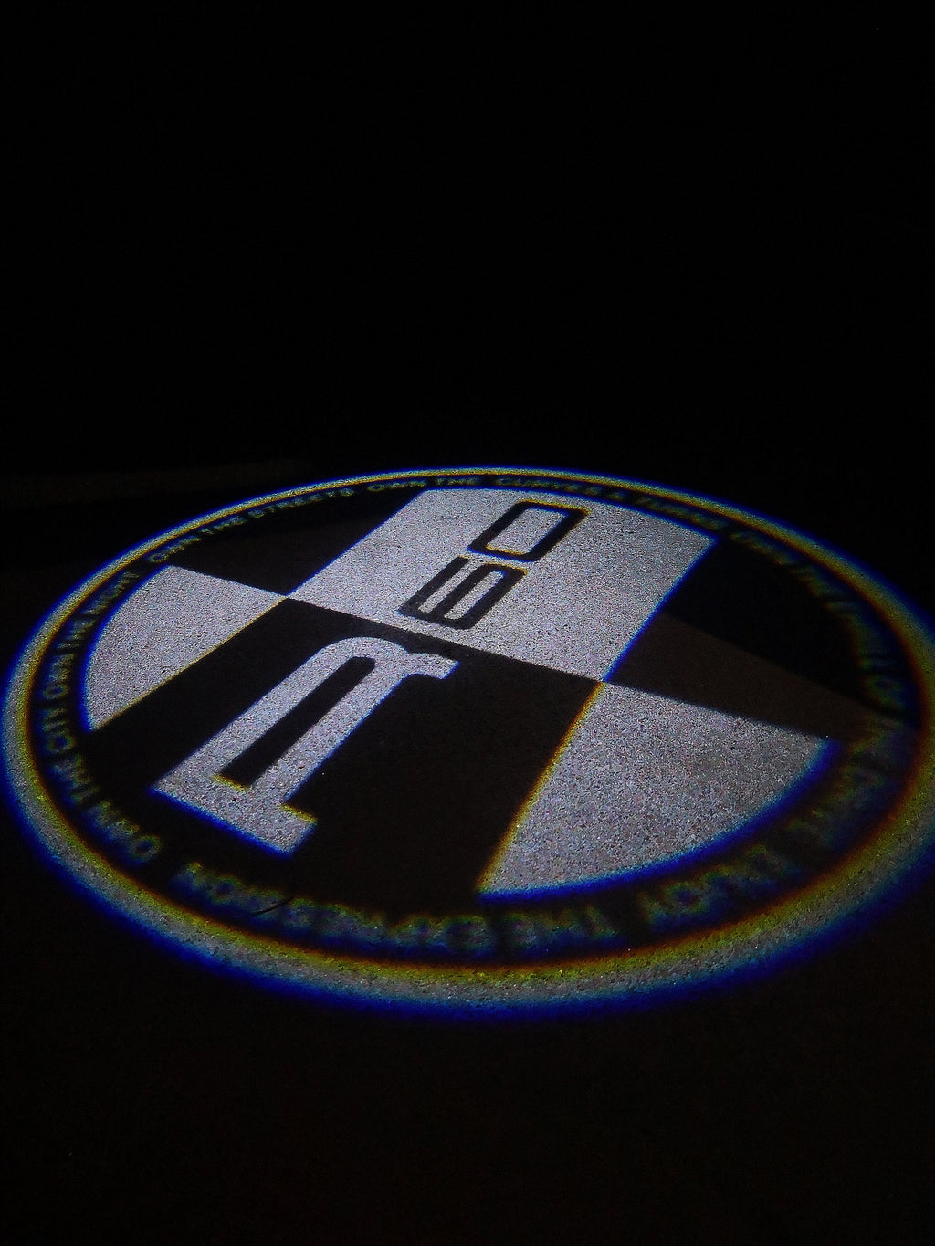 MINI R 60 LOGO PROJECROTR LIGHTS Nr.150 (cantidad 1 = 2 logo película / 2 luces de puerta)