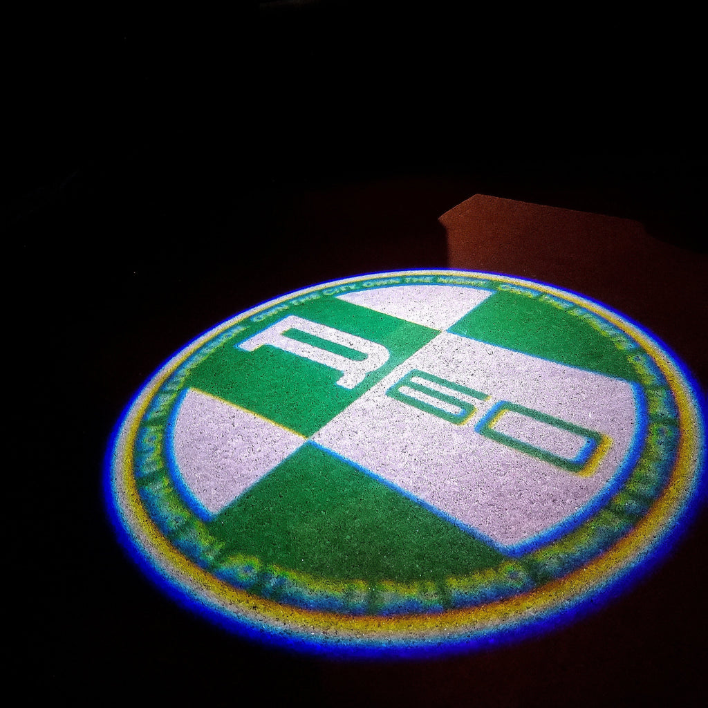 MINI R60 LOGO PROJECTOR LIGHTS Nr.152 (Menge 1 = 2 Logo Film / 2 Türlichter)