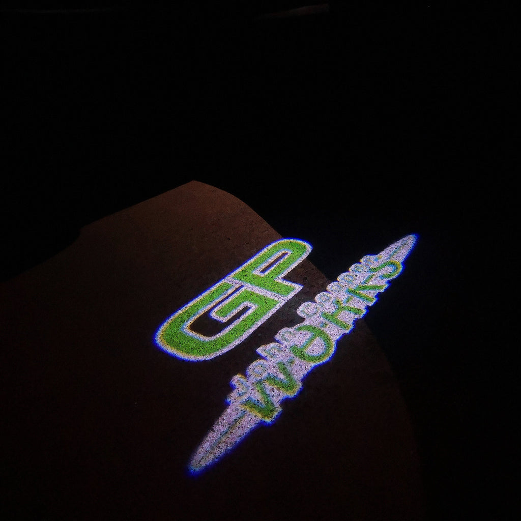 MINI GP JOHN COOPER TRABAJA LOGOTIPO PROJECROTR LIGHTS Nr.156 (cantidad 1 = 2 película logo / 2 luces de puerta)