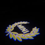 MINI LUCES DE PROYECTOR LOGO Nr.88 (cantidad 1 = 2 Película de Logo / 2 luces de puerta)