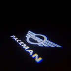 MINI PACEMAN LOGO PROJECROTR LIGHTS Nr.32 (Menge 1 = 2 Logo Film / 2 Türleuchten)