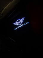 LUCES DE PROYECTOR CON LOGO CLUBMAN Nr.140 (cantidad 1 = 2 Película de Logo / 2 luces de puerta)