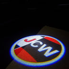 JOHN COOPER WORKS LOGO PROJECROTR LIGHTS Nr.74 (cantidad 1 = 2 logo película / 2 luces de puerta)