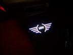 MINI LOGO PROJECROTR LIGHTS Nr.83 (Menge 1 = 2 Logo Film / 2 Türleuchten)
