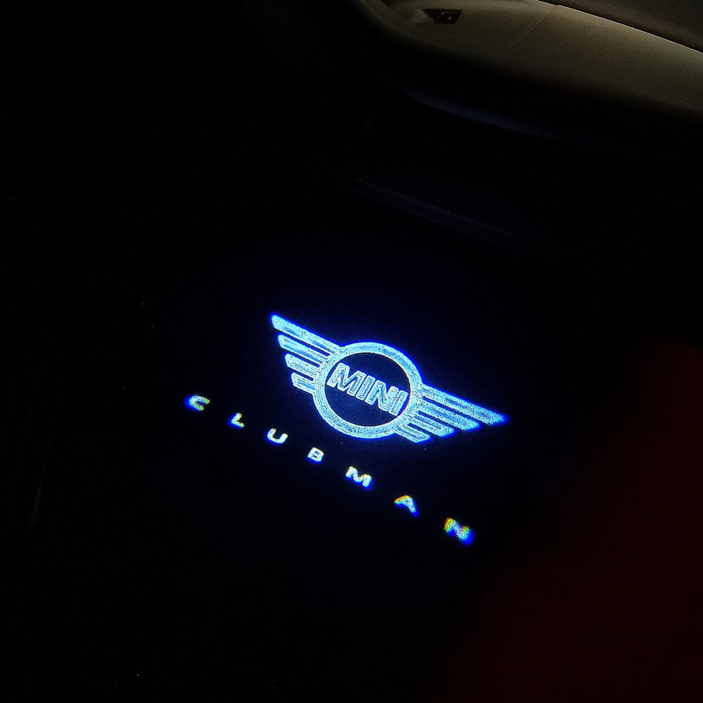 MINI CLUBMAN LOGO PROJECROTR LIGHTS Nr.28 (cantidad 1 = 2 logo película / 2 luces de puerta)