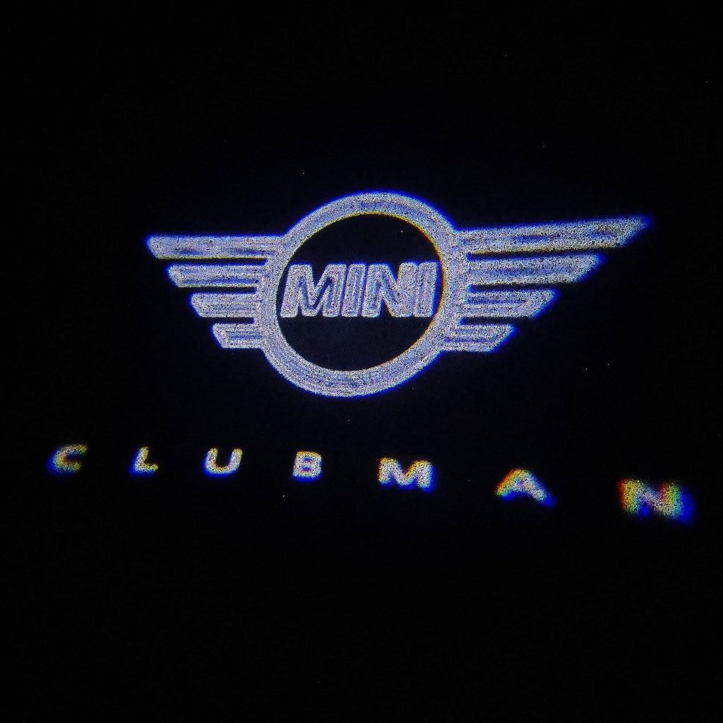 MINI CLUBMAN LOGO PROJECROTR LIGHTS Nr.28 (cantidad 1 = 2 logo película / 2 luces de puerta)