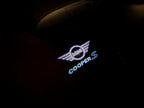 MINI COOPER S LOGO PROJECROTR أضواء Nr.125 (كمية 1 = 2 شعار فيلم / 2 أضواء الباب)