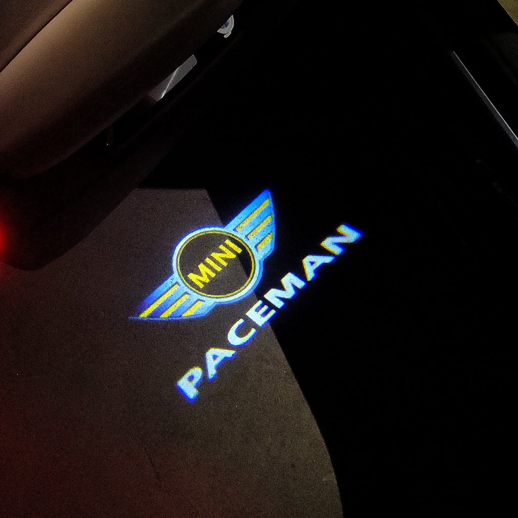 PACEMAN LOGO PROJECROTR LIGHTS Nr.97 (Menge 1 = 2 Logo Film / 2 Türlichter)