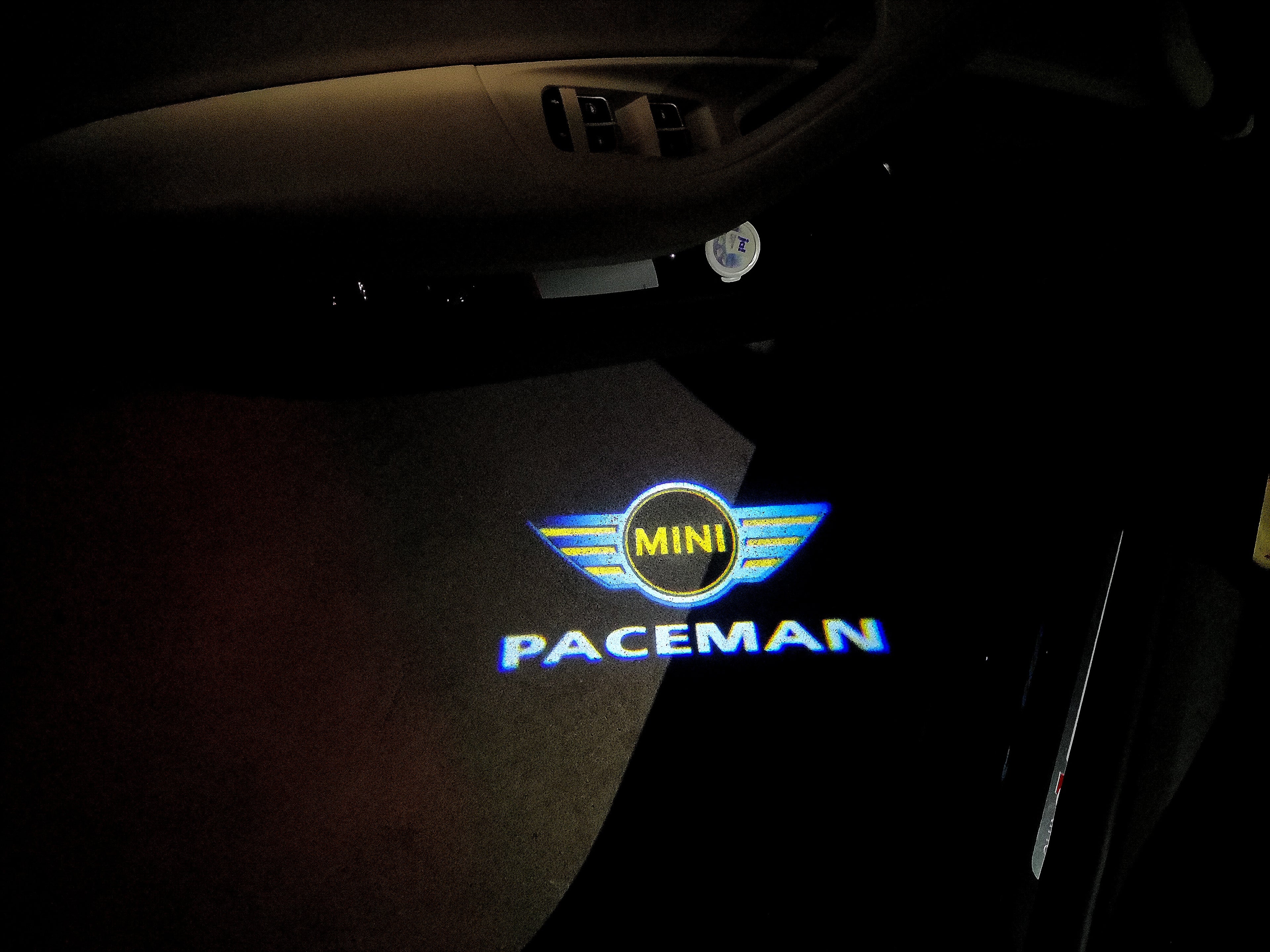 PACEMAN LOGO PROJECROTR LIGHTS Nr.97 (Menge 1 = 2 Logo Film / 2 Türlichter)