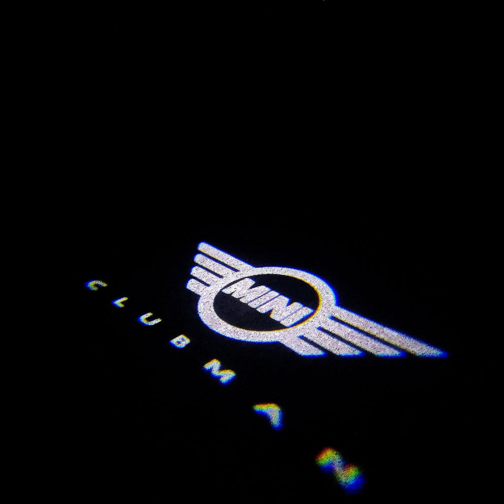 LUCI PROIETTORI LOGO MINI CLUBMAN Nr.149 (quantità 1 = 2 Logo Film / 2 luci porta)