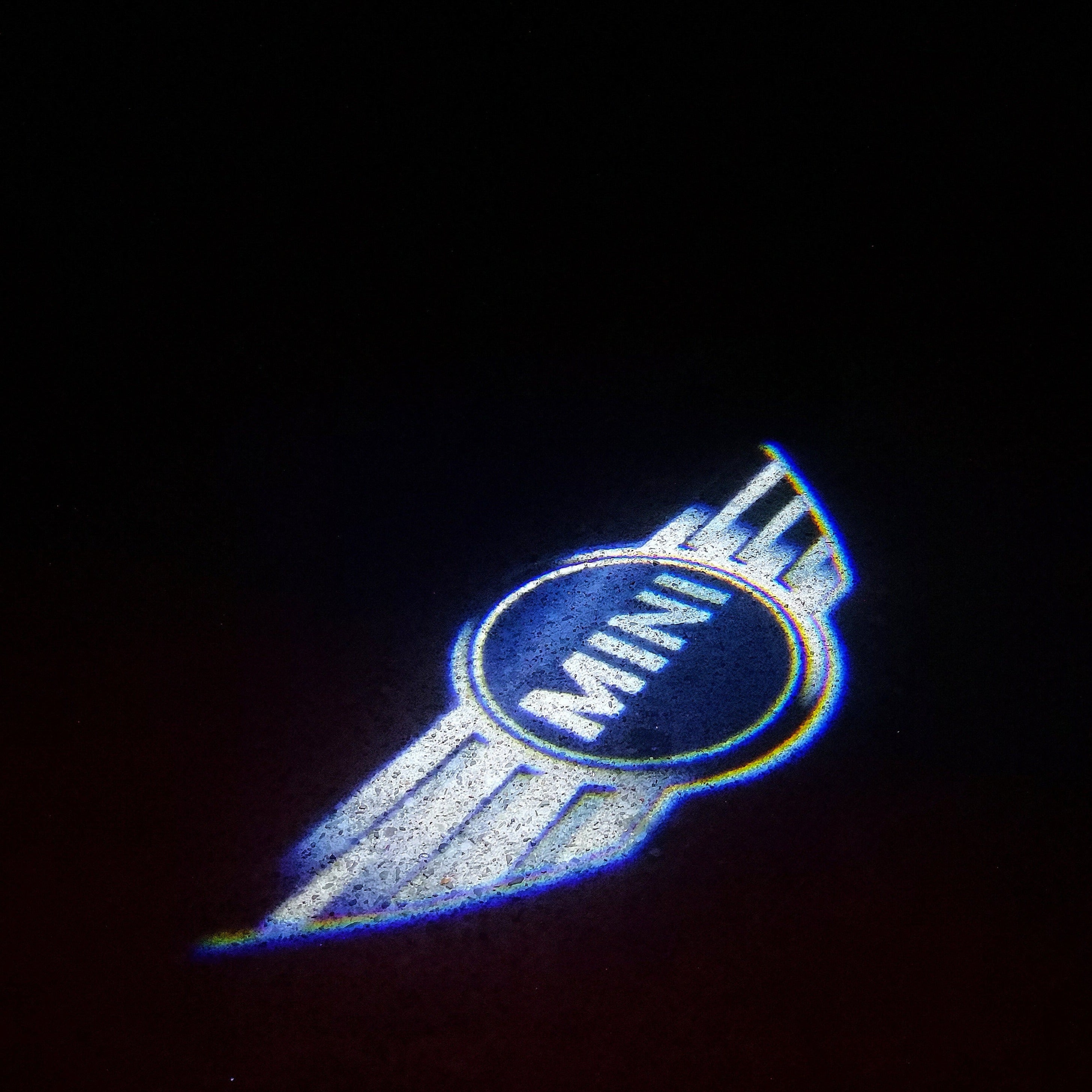 MINI LOGO PROJECROTR أضواء Nr.06 (كمية 1 = 2 شعار فيلم / 2 أضواء الباب)