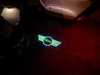 MINI ORIGINAL LOGO PROJECROTR LIGHTS Nr.25 (quantity  1 =  2 Logo Film /  2 door lights)