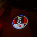 JOHN COOPER WORKS LOGO PROJECROTR LIGHTS Nr.74 (cantidad 1 = 2 logo película / 2 luces de puerta)