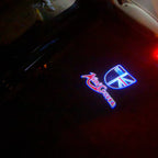 MINI COOPER LOGO PROJECTOR LIGHTS Nr.40 (Menge 1 = 2 Logo Film / 2 Türlichter)