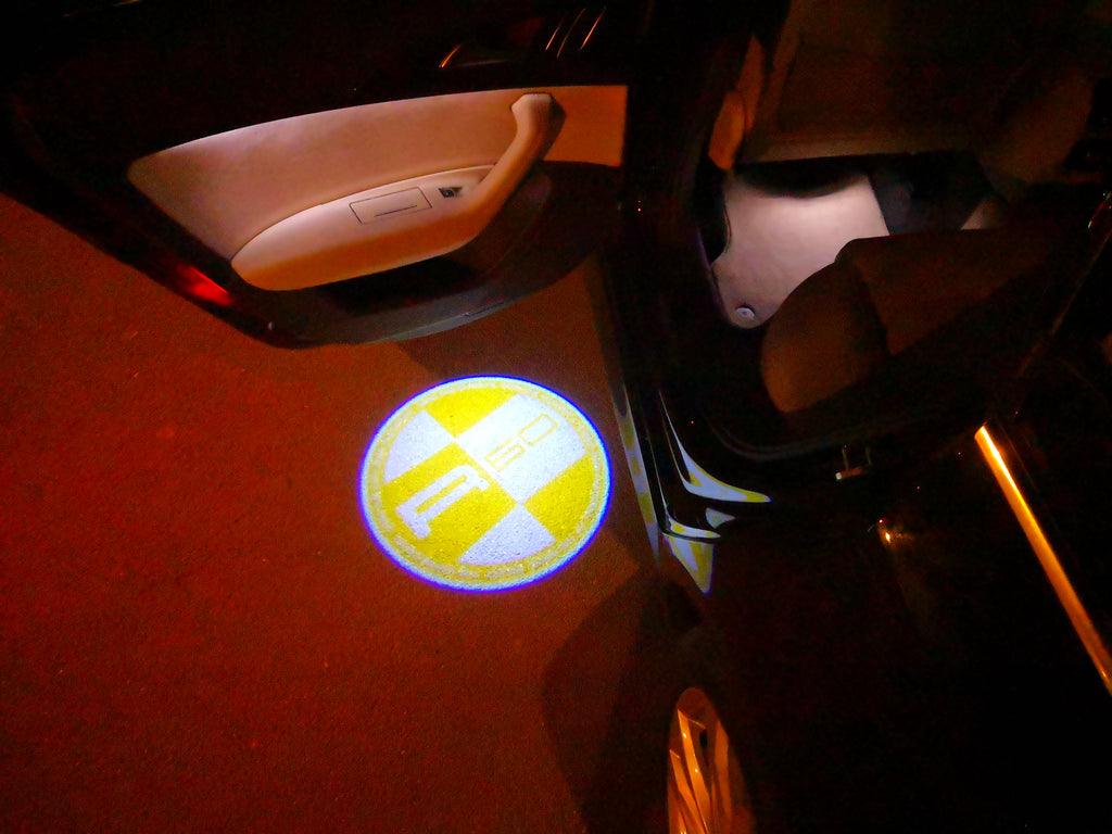 LUCES DE PROYECTOR CON LOGO MINI R60 Nr.153 (cantidad 1 = 2 Película de Logo / 2 luces de puerta)