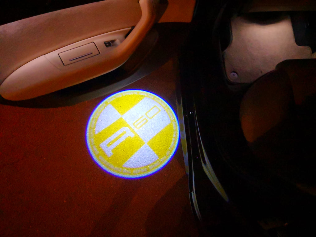 LUCES DE PROYECTOR CON LOGO MINI R60 Nr.153 (cantidad 1 = 2 Película de Logo / 2 luces de puerta)
