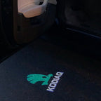 SKODA KODIAQ LOGO PROJECTOT LIGHTS Nr.76 (quantità 1 = 2 Logo Film / 2 luci porta)