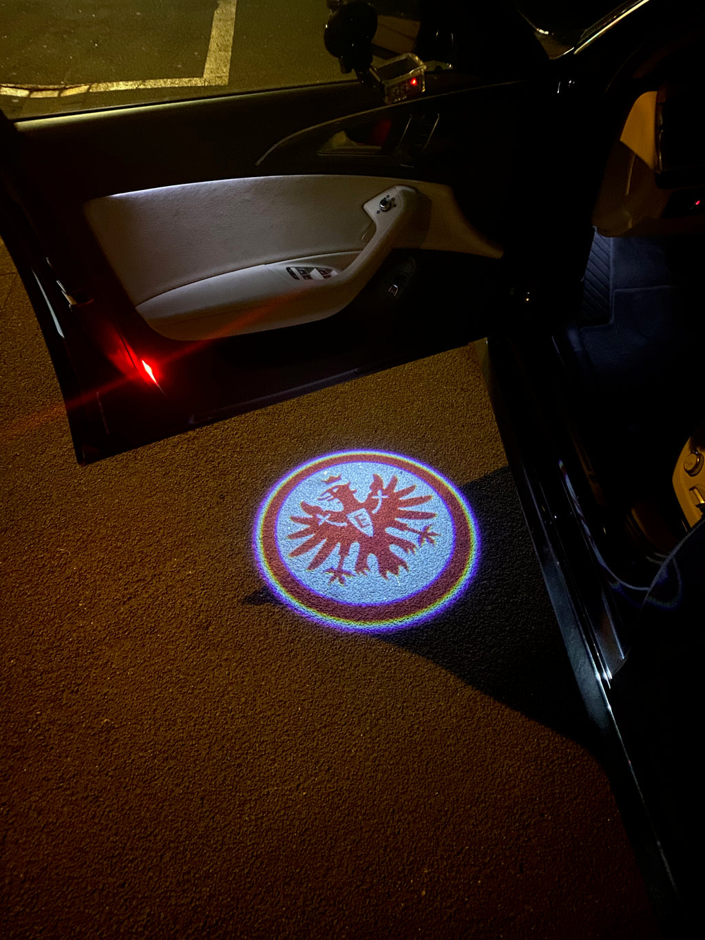 FRANKFURT Football CLUB Logo Nr.237 (cantidad 1 = 2 Logo Films /2 luces de puerta)