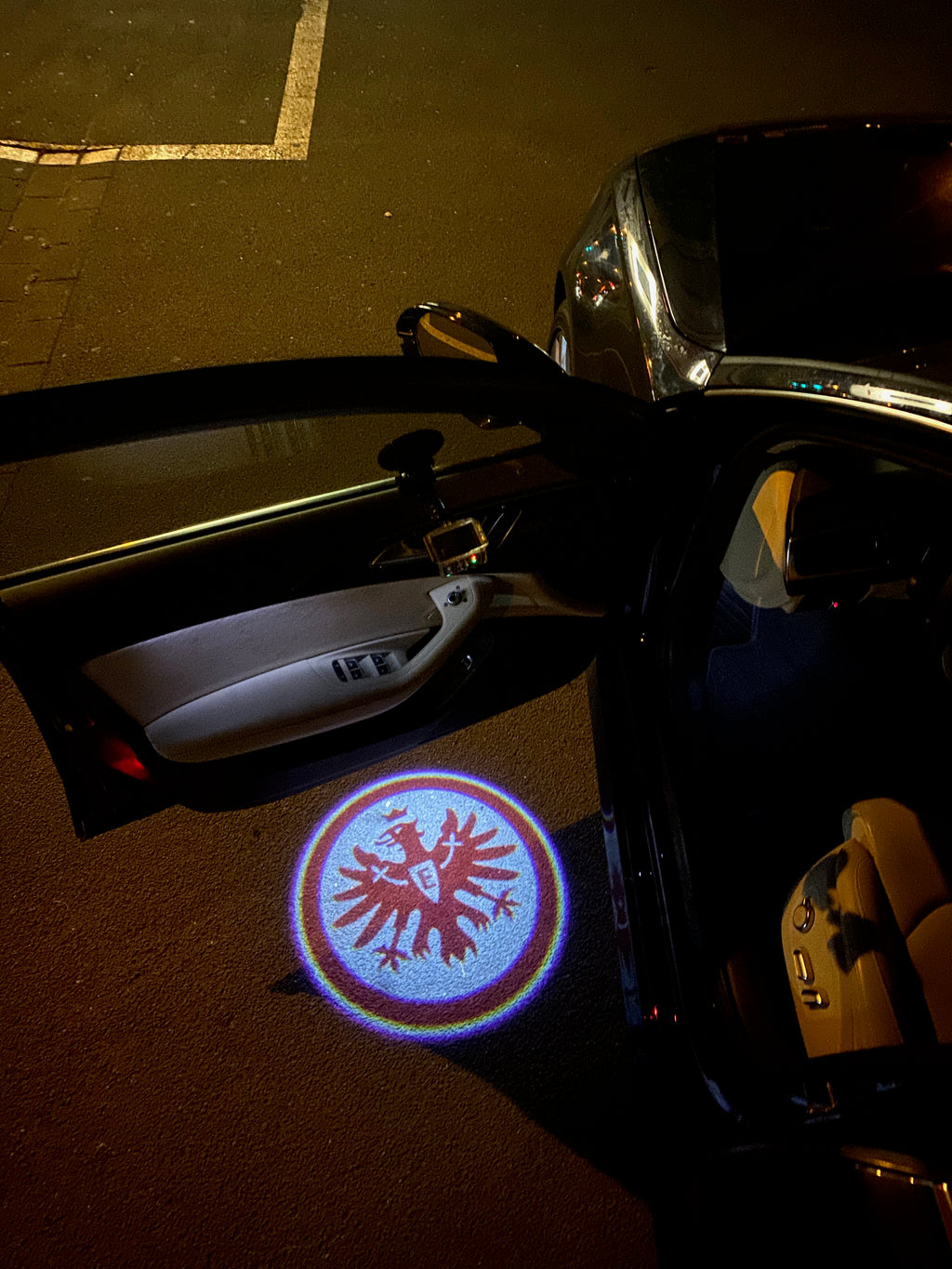 FRANKFURT Football CLUB Logo Nr.237 (cantidad 1 = 2 Logo Films /2 luces de puerta)