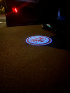 FRANKFURT Football CLUB Logo Nr.237 (cantidad 1 = 2 Logo Films /2 luces de puerta)
