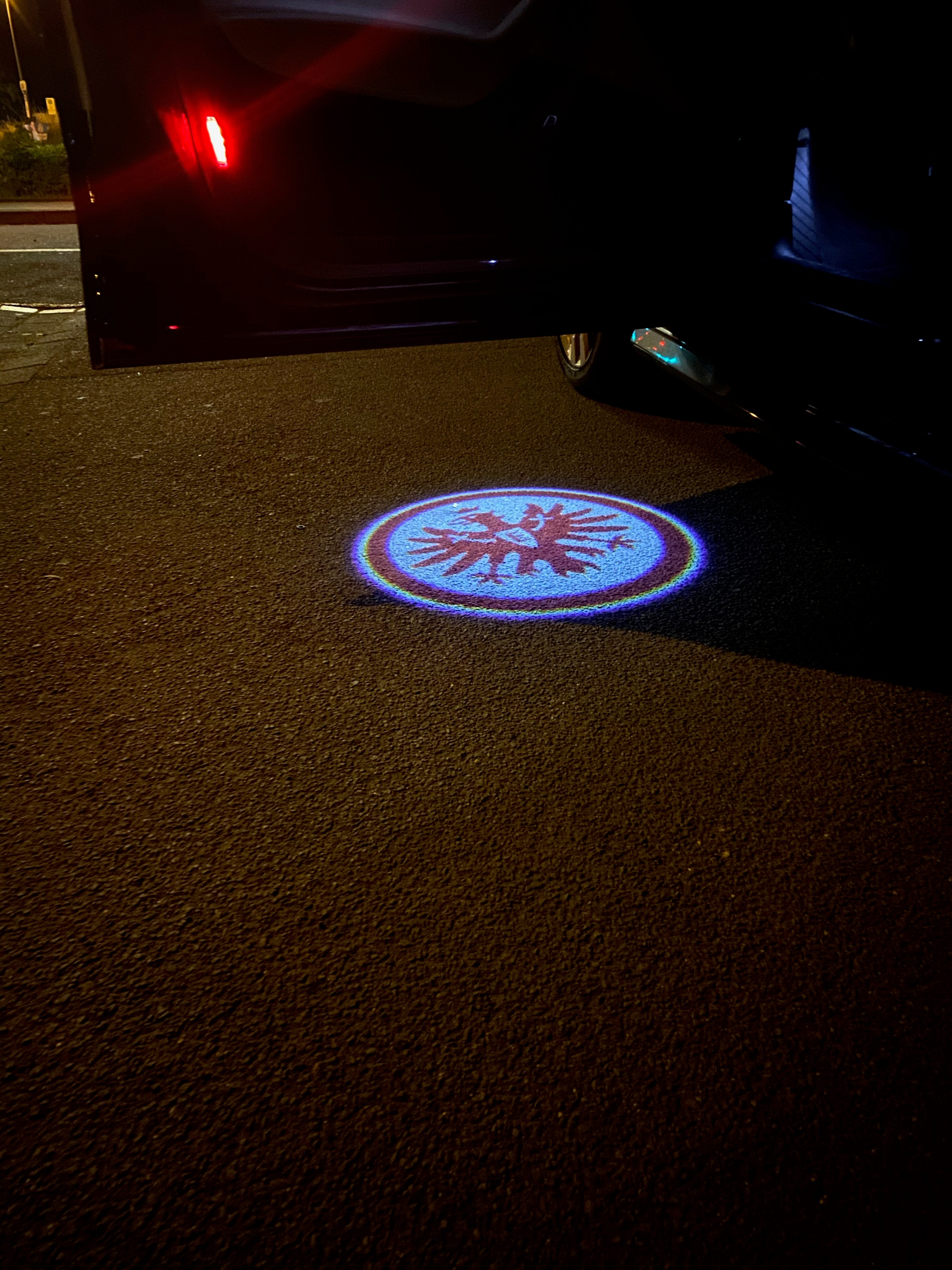 FRANKFURT Football CLUB Logo Nr.237 (cantidad 1 = 2 Logo Films /2 luces de puerta)