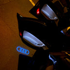 AUDI LOGO PROJECTOT LIGHTS Nr.08 (quantité 1 = 2 Logo Films /2 feux de porte)