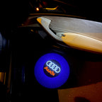 LUCES AUDI LOGO PROJECTOT Nr.05 (cantidad 1 = 2 películas con logotipo / 2 luces de puerta）