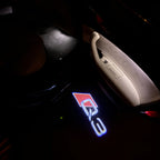 AUDI LOGO PROJECTOT LIGHTS Nr. 80 (quantité 1 = 2 Films de logo / 2 lumières de porte）