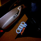 LAMPES DE PROJECTEUR AUDI LOGO Nr.107 (quantité 1 = 2 films de logo / 2 lumières de porte)