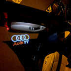 LAMPES DE PROJECTEUR AUDI LOGO Nr.107 (quantité 1 = 2 films de logo / 2 lumières de porte)