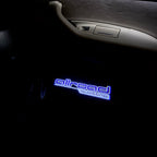 LUCES DE PROYECTOR LOGO AUDI Nr.161 (cantidad 1 = 2 películas con logotipo / 2 luces de puerta)