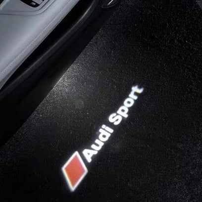 AUDI LOGO PROJEKTOT LIGHTS Nr.69 (Menge 1 = 2 Logo Films /2 Türlichter im Kombi 652899;