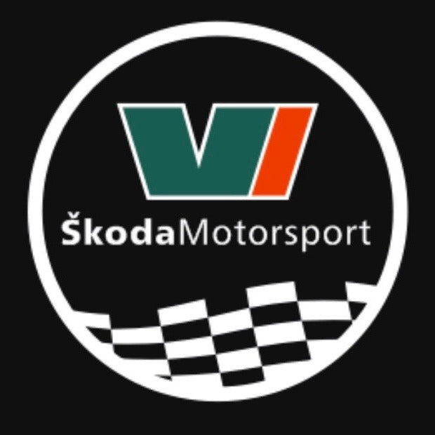 SKODA LOGO PROJECTOT LIGHTS Nr.73 (Menge 1 = 2 Logo Film / 2 Türlichter)