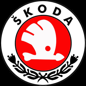 SKODA LOGO PROJECTOT LIGHTS Nr.12 (Menge 1 = 2 Logo Film / 2 Türleuchten)
