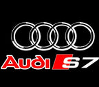 AUDI LOGO PROJECTOR LIGHTS Nr.37 (Menge 1 = 2 Logo Films / 2 Türlichter)