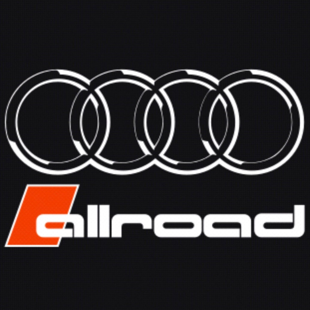 AUDI LOGO PROJECTOT LIGHTS Nr.146 (Menge 1 = 2 Logofolien /2 Türleuchten)