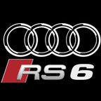 AUDI LOGO PROJECTOT LIGHTS Nr.137 (cantidad 1 = 2 logo films /2 luces de puerta)