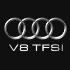 AUDI LOGO PROJECTOT LIGHTS Nr.105 (الكمية 1 = 2 Logo Films /2 أضواء الباب)