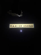 Kooperation mit Taxiunternehmen, LED Moving Scuff Plate und Logo Türleuchten für mercedes benz E KLASSES