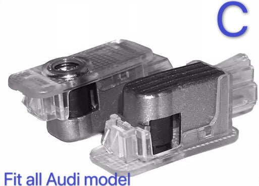 LAMPES DE PROJECTEUR AUDI LOGO Nr.115 (quantité 1 = 1 jeux / 2 lumières de porte)