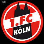 köln Football CLUB Logo Nr.258 (cantidad 1 = 2 Logo Films / 2 luces de puerta）