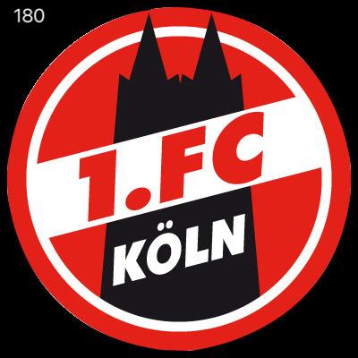 köln Football CLUB Logo Nr.258 (cantidad 1 = 2 Logo Films / 2 luces de puerta）