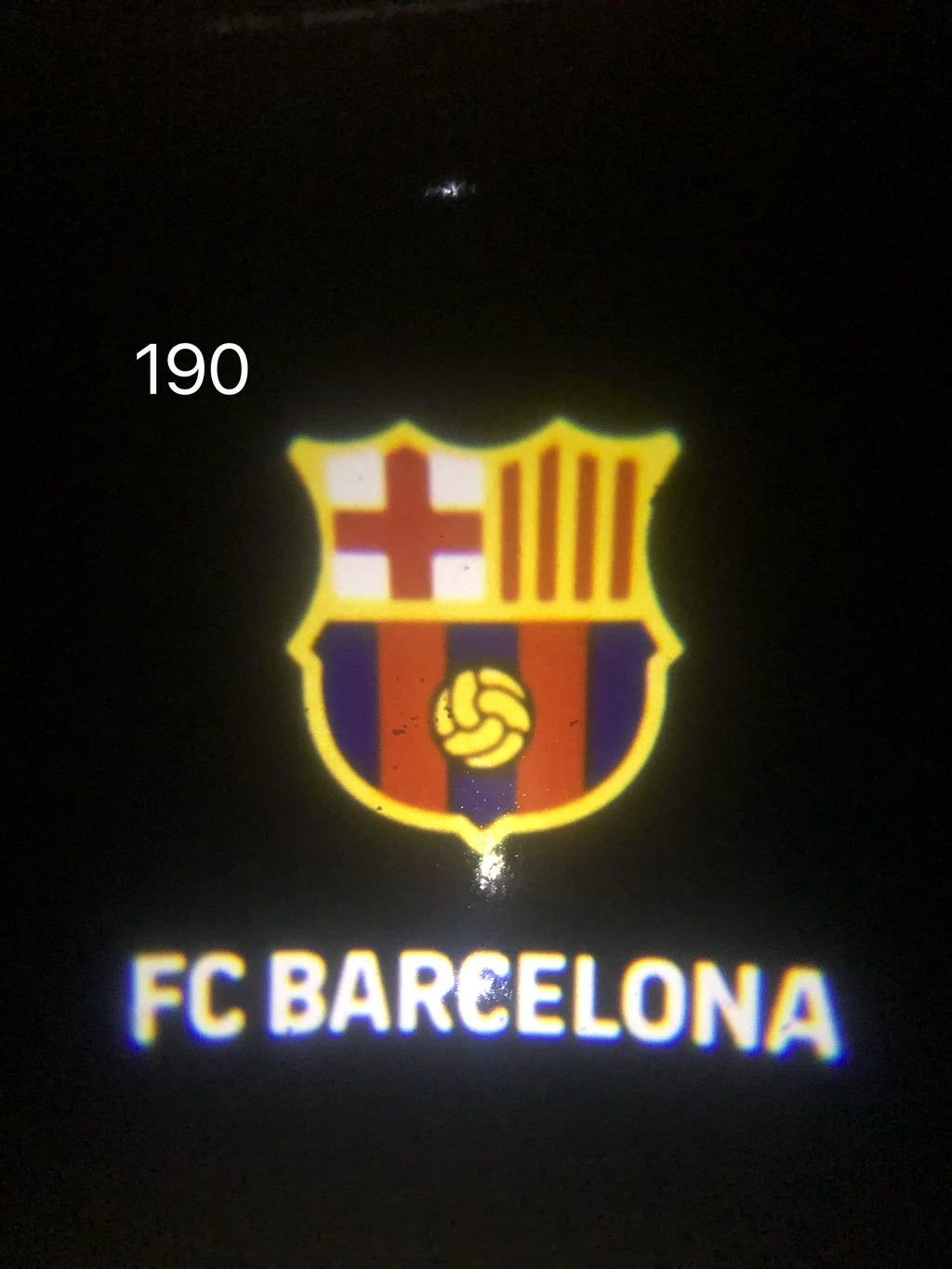 FC BARCELONA Logo Nr.250 (cantidad 1 = 2 Logo Films /2 luces de puerta)