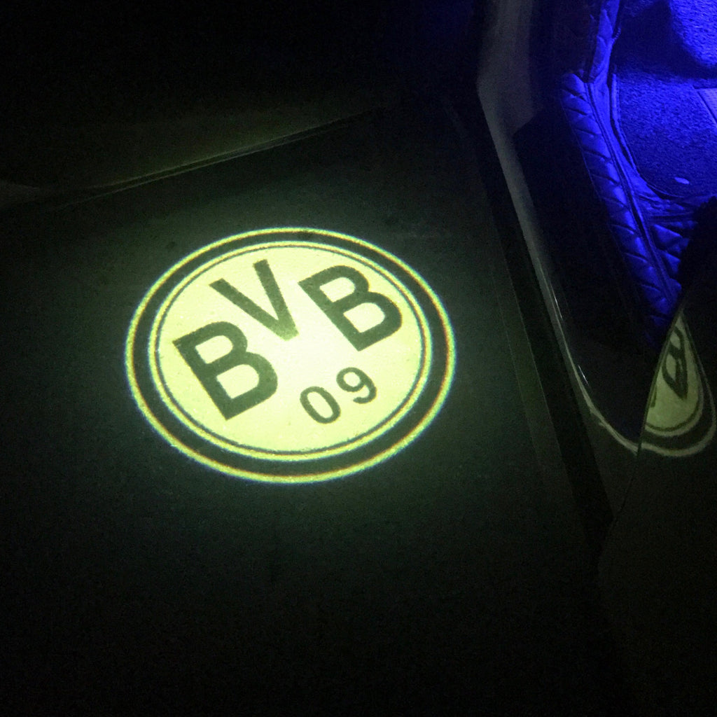 BVB Football CLUB Logo Nr.234 (quantité 1 = 2 Logo Films / 2 feux de porte）