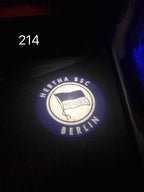 berlin hertha bsc Football CLUB Logo Nr.231 ( cantidad 1 = 2 Logo Films /2 luces de puerta)