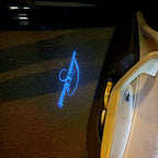 SKODA Laurin&klement LOGO PROJECTOT LIGHTS Nr.19 (quantità 1 = 2 Logo Films /2 luci porta)